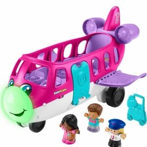 Fisher-Price Little People Barbie Dream Plane – Toddler Airplane Playset